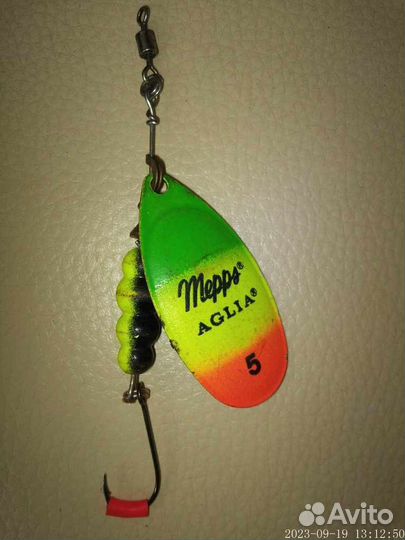 Блесна вертушка Mepps Aglia 5 14гр плюс воблеры