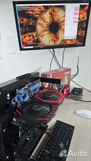 Видеокарта Rx 570 (коробка )