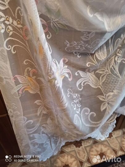 Шторы тюль бу