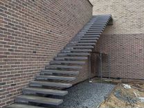 Заливка железо бетонных лестниц