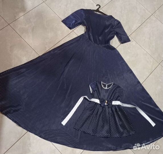 Платье фэмили лук мама дочь