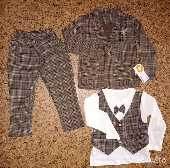 Костюм тройка 98 104