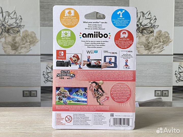 Amiibo Shulk N.25 (Super Smash Bros, Новый)