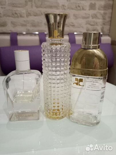 Пузырьки, флаконы от парфюма