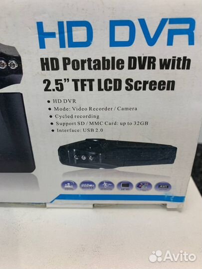 Видеорегистратор HD DVR 2.5 TFT Л7