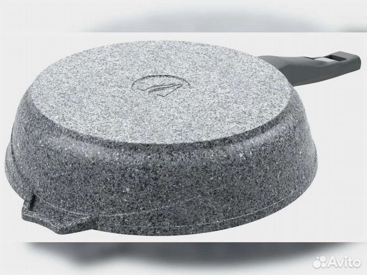 Сковорода d30 съемн ручка Premium grey