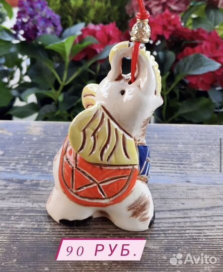 Колокольчик керамический