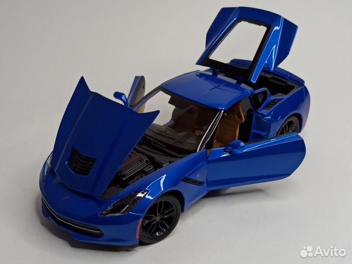 Chevrolet Corvette Stingray Z5 1 Blue 1:18 Maisto