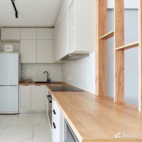 Кухонный гарнитур в стиле минимализм