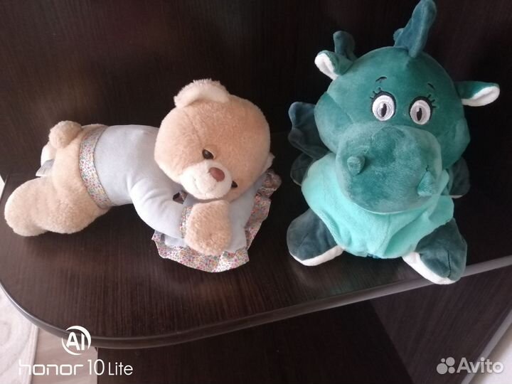 Мягкие игрушки много разных