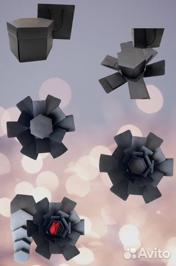 Коробка подарочная распадающаяся фотоальбом