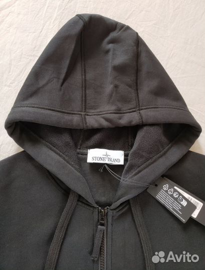Stone island zip hoodie оригинал
