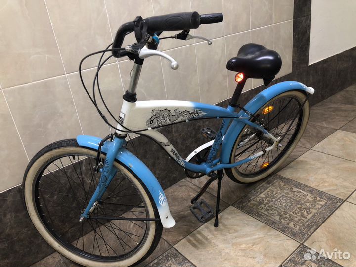 Велосипед подростковый dragon 7-13 ножной тормоз