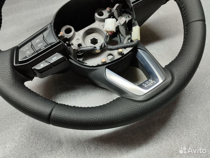Руль кожаный, новый