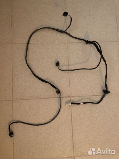 Проводка для задних парковочных датчиков