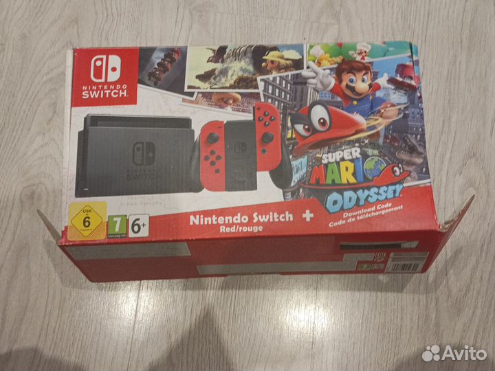 Nintendo switch(Mario edition)