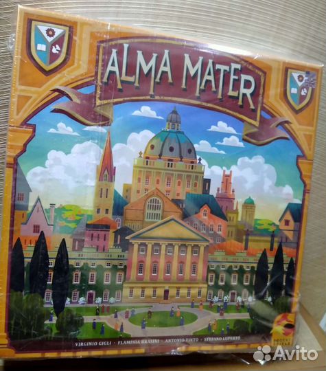 Alma mater евро настольная игра