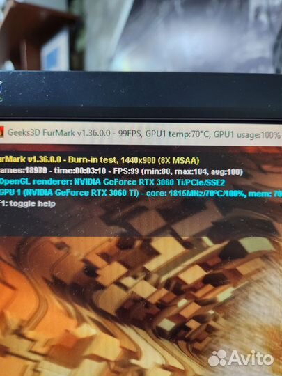 Rtx 3060 ti (samsung) гарантия DNS чек 115к