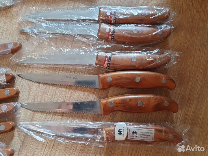 Набор столовый, вилки, ножи, для пикника