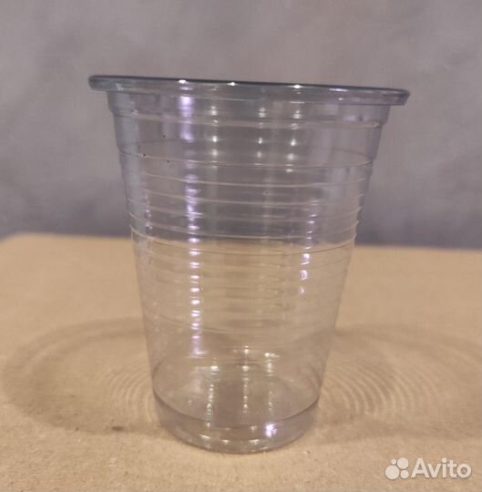 Одноразовые стаканчики 100мл узкие 100шт упаковка