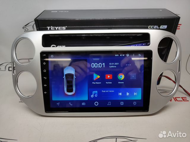 Магнитола Тигуан 2006-2016 CC2L Teyes 2/32