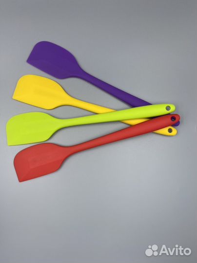 Силиконовая кондитерская лопатка 27 см