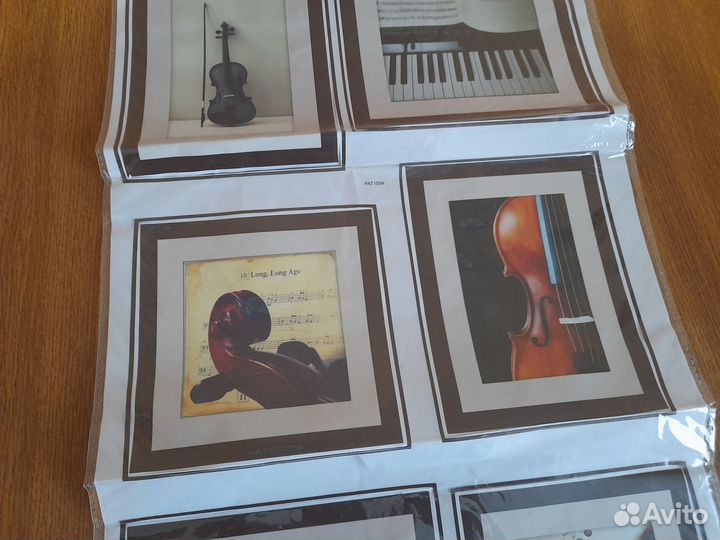 Набор декоративных наклеек