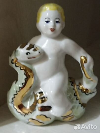 Олимпийский мишка фарфор