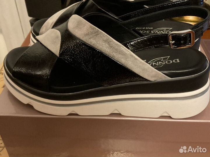 Босоножки Donna Soft, Италия, ориг, кожа