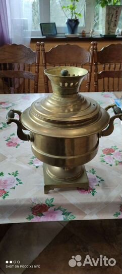 Самовар старинный Шапошникова конец 19 века