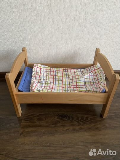 Кукольная кроватка икеа