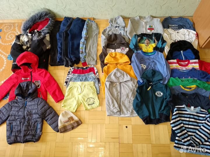 Пакет вещей на мальчика 104 110
