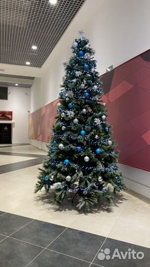 Ель искусственная, новая (Королева 3,60)