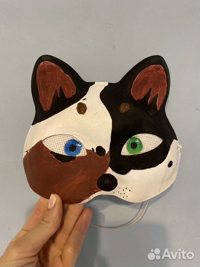 Маска кошки (для квадробики)