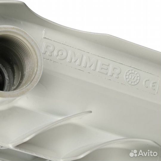 Алюминиевый радиатор Rommer Optima 500, 12 секций