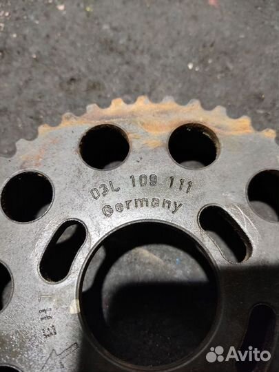 Шестерня распредвала 2.0TDI VW T5, Crafter Крафтер