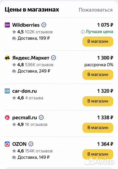 Опора шаровая передняя киа Хундай