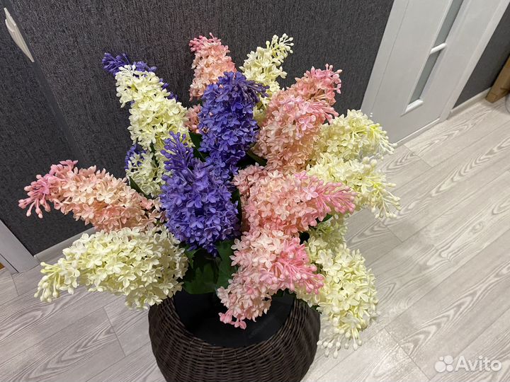 Искусственные цветы Искусственная сирень