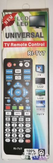 Универсальный пульт RI-TV7