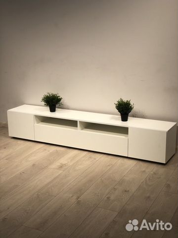 Тумба под тв белая