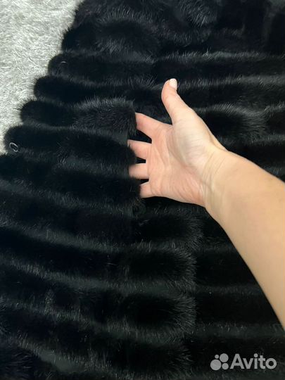 Шуба норковая (норка+дубленка) 44 р