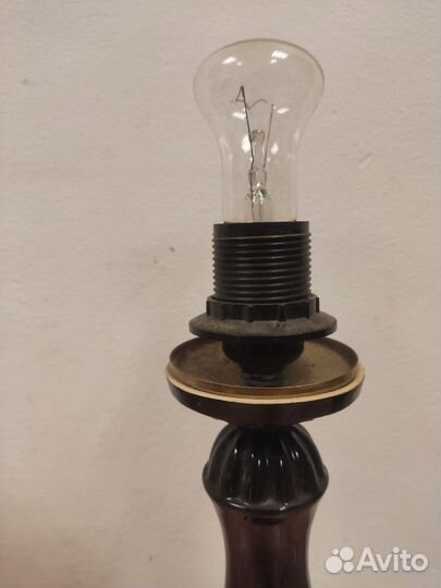 Настольная лампа латунь СССР