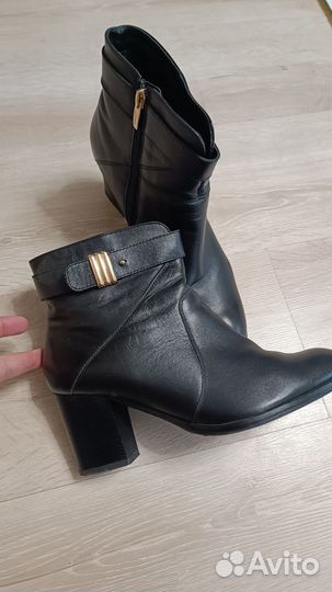 Ботильоны женские 40 размер нат. кожа