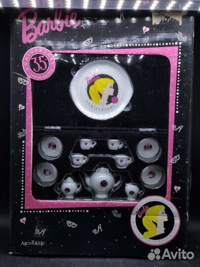 1994 -95 год. Коллекционная посуда для кукол Барби