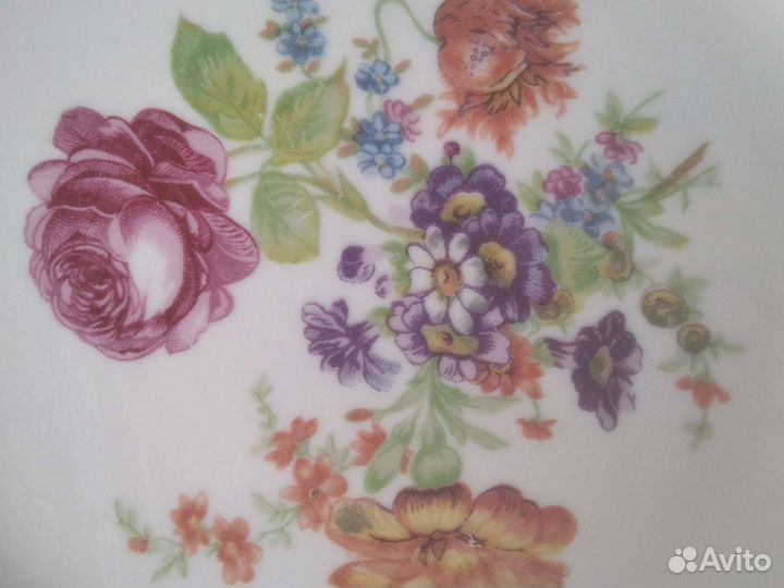 Тарелки суповые глубокие СССР Дулёво