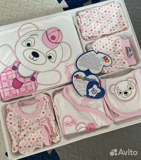 Набор для новорожденного из 10 предметов