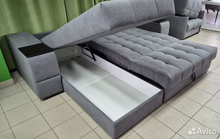 Угловой диван ортопедический Ладья