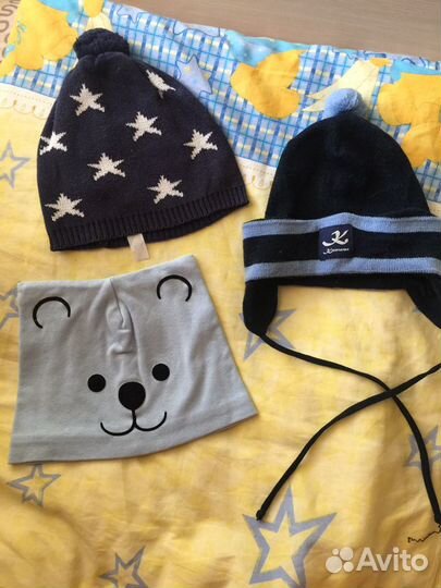 Шапки детские 2-3 года
