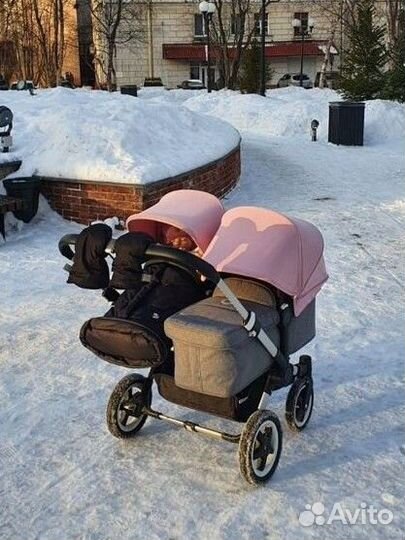 Коляска для двойни, погодок bugaboo donkey