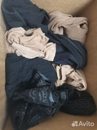 Колготки чулки женские бу для поделок бронь